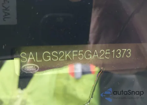 2016 Land Rover Range Rover Diesel Hse from USA, damaged, VIN SALGS2KF5GA251373